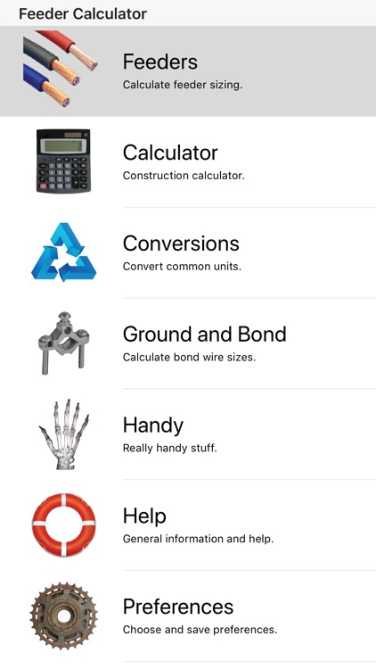 Feeder Calculator