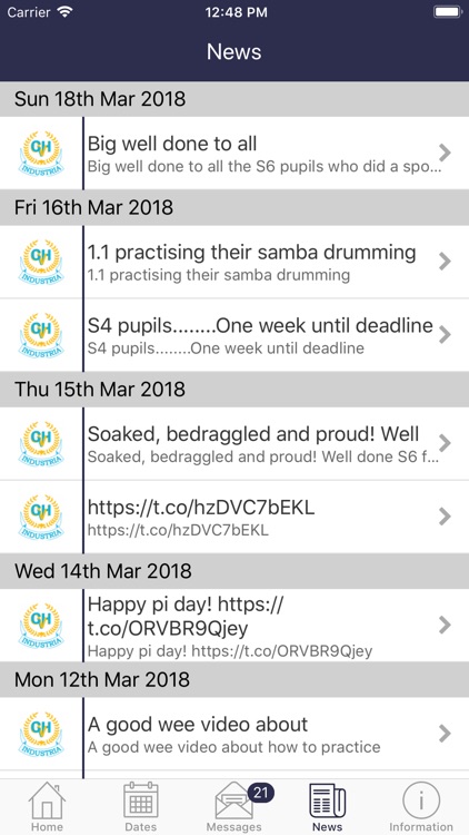 Clyde Valley High School screenshot-3