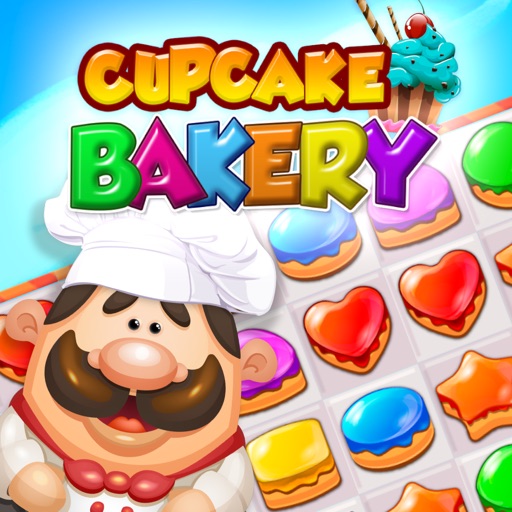 Cupcake Bakery Match 3 iOS App