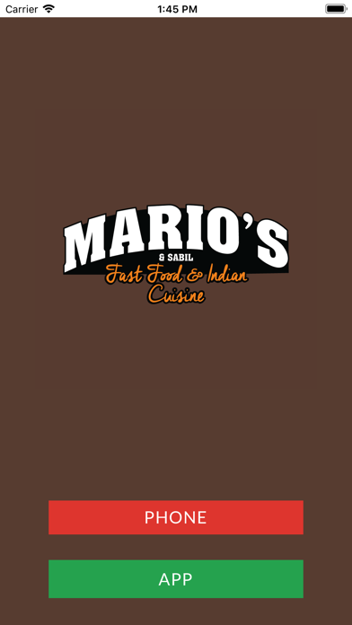 How to cancel & delete Marios Fast Food & Indian from iphone & ipad 1