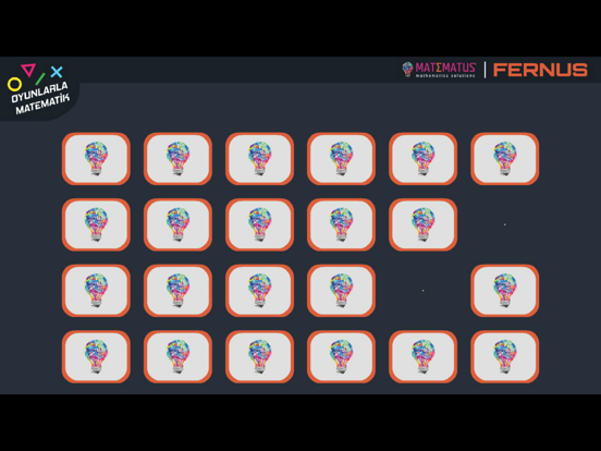 Screenshot #6 pour Oyunlarla Matematik - Hafıza