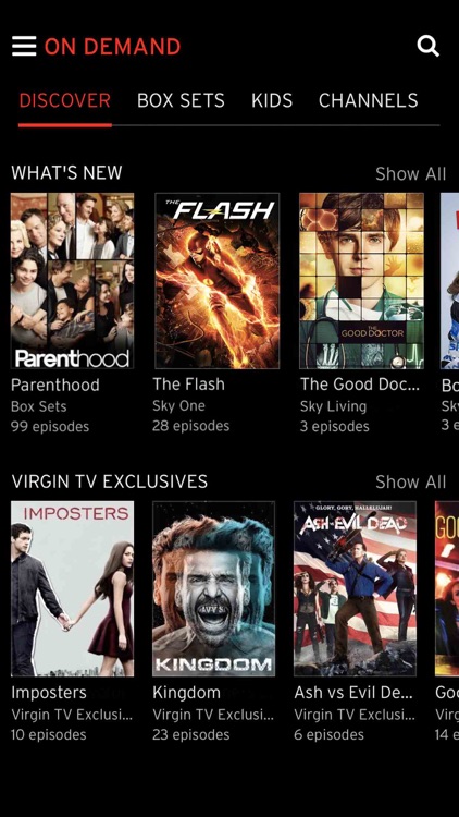 Virgin TV Go