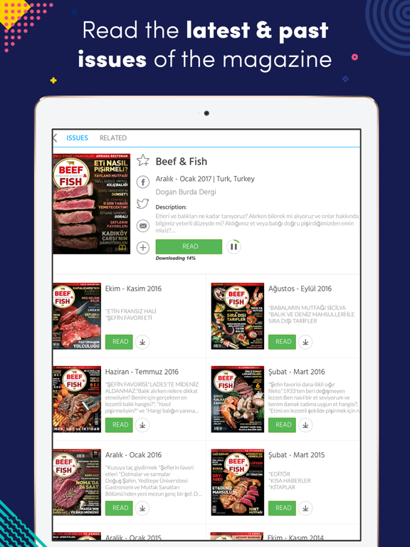 Screenshot #4 pour Beef & Fish Dergisi