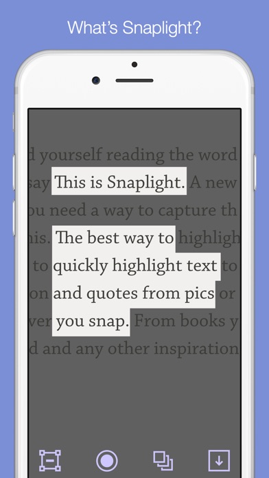 Snaplight - Photo Highlighter Screenshots