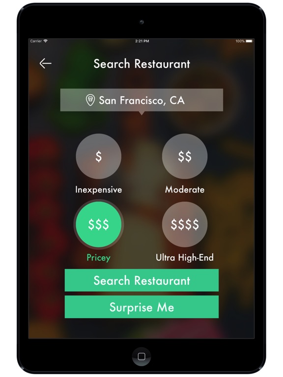 Brunch Hunch iPad screenshot 4 - Food & Drink app