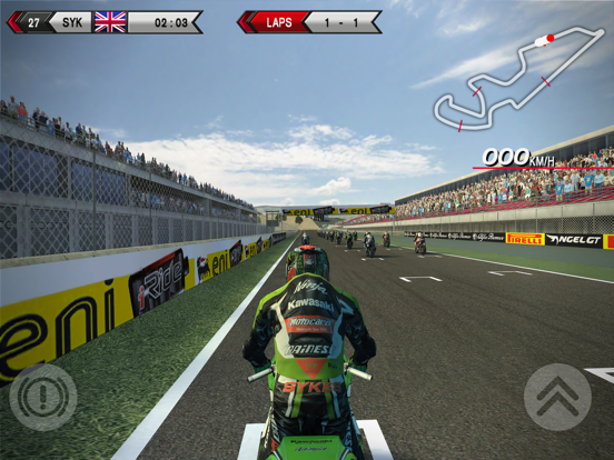 SBK14 Official Mobile Game iPad app afbeelding 1