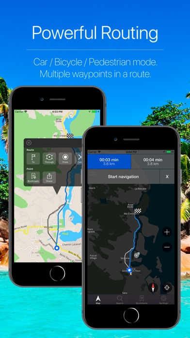 Seychelles Offline Navigation screenshot 3