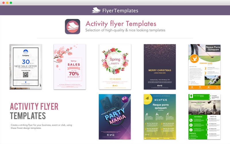 How to cancel & delete flyer templates & design by ca 2