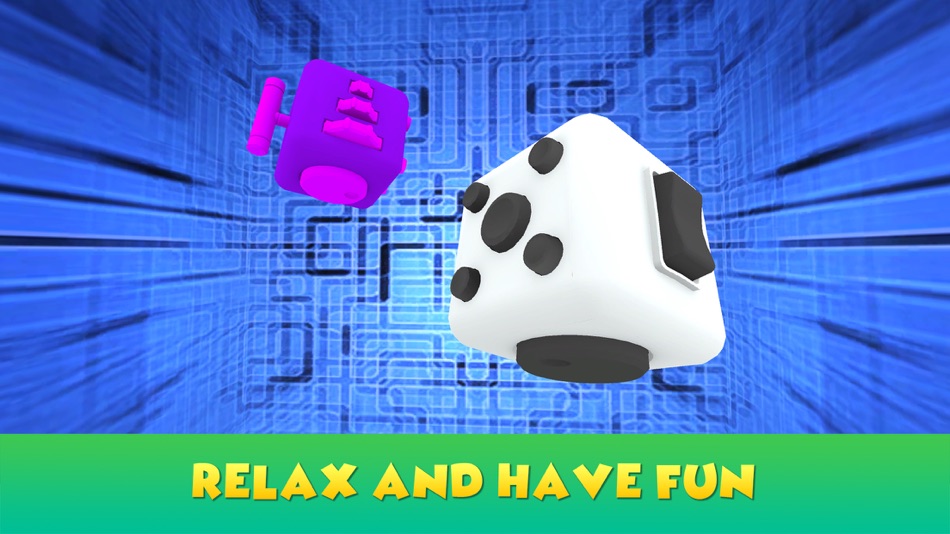 #4. Hand Fidget Cube Simulator 3D (iOS) By: Tayga Games OOO