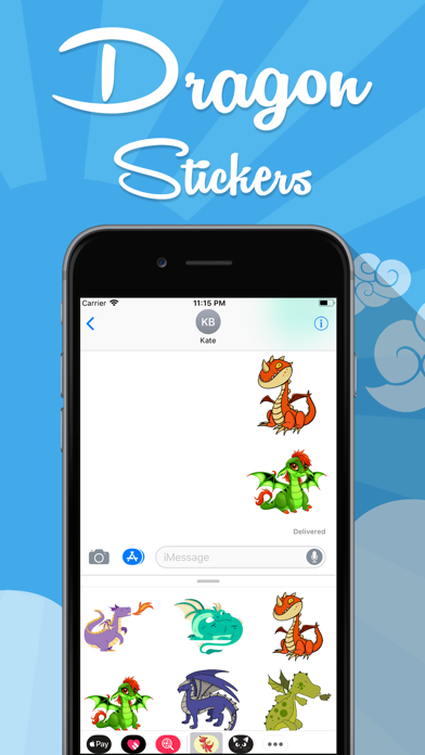 Dragon Emojis Screenshot