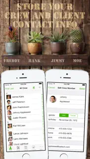lanscape manager - organize crew and appointments iphone screenshot 2