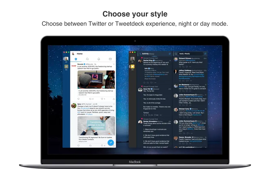 Capture d'écran de Friendly For Twitter sur iPhone 2