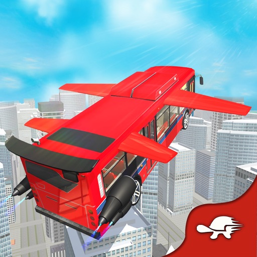 City Bus High Flying Simulator icon