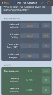 e6b aviation calculator iphone screenshot 3