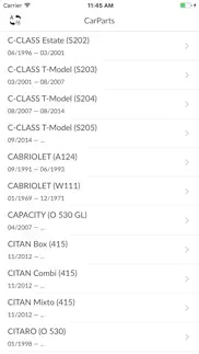 car parts for mercedes-benz iphone screenshot 1