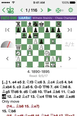 Game screenshot Steinitz - Chess Champion apk
