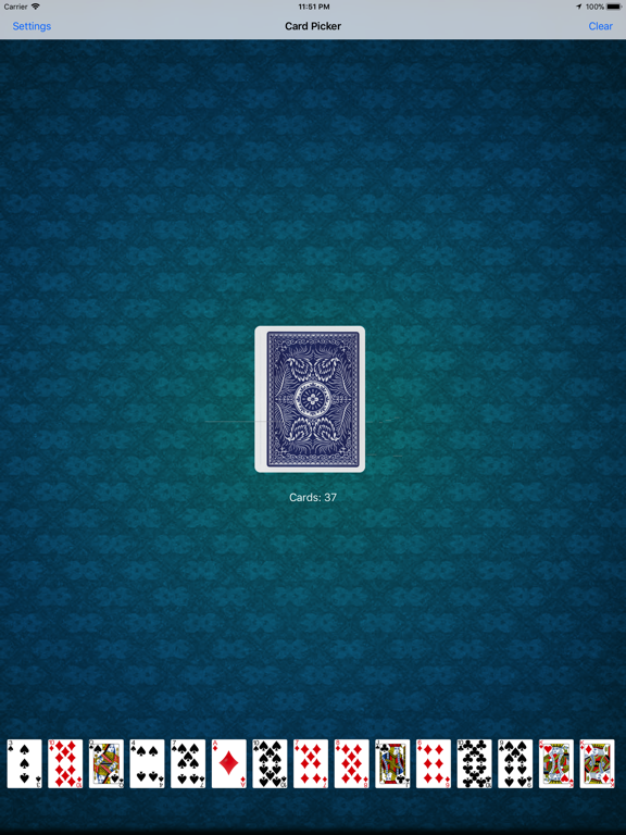 Screenshot #4 pour Card Picker