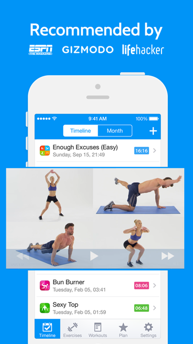 Screenshot #2 for Instant Fitness: Workout Trainer