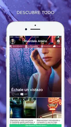 Captura de Pantalla 1 Amino para: Riverdale iphone