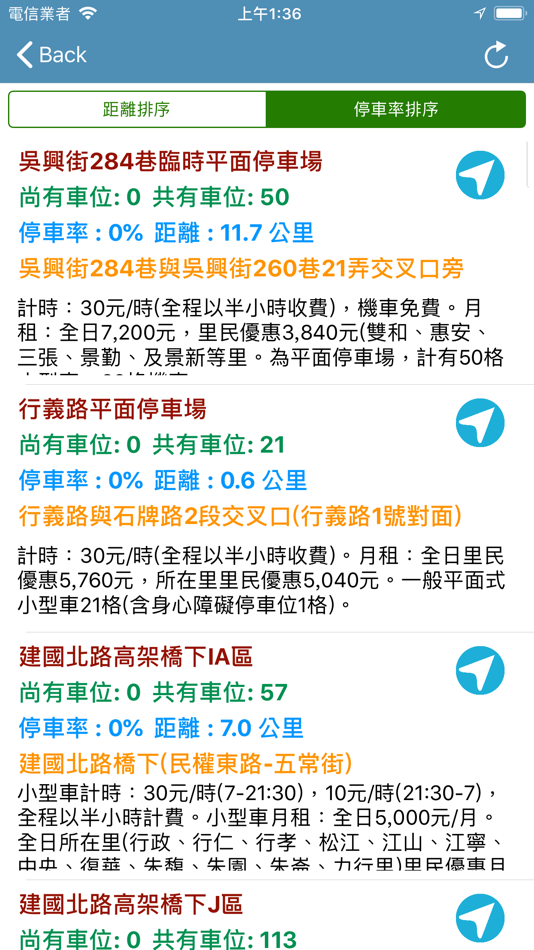 #3. 台北找停車位 (iOS) 由: TIEN TA LEE