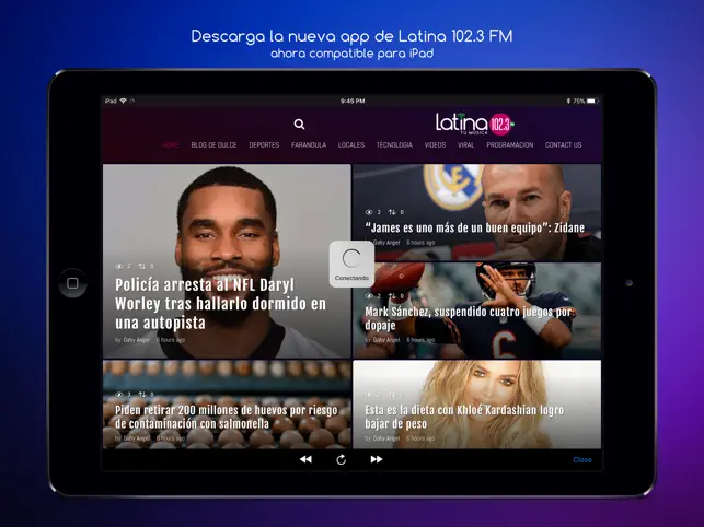 Screenshot 3 Latina 102.3 FM iphone