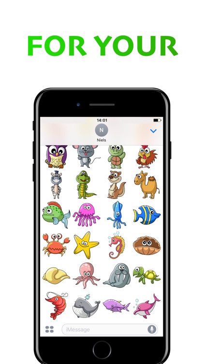 Animal Stickers (Wafer)