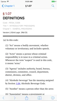 texas penal code by lawstack iphone screenshot 2