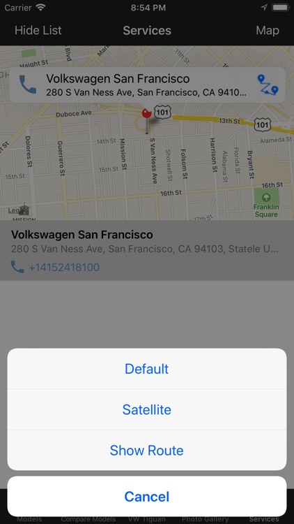 CarSpecs VW Tiguan 2011-2015 screenshot-4