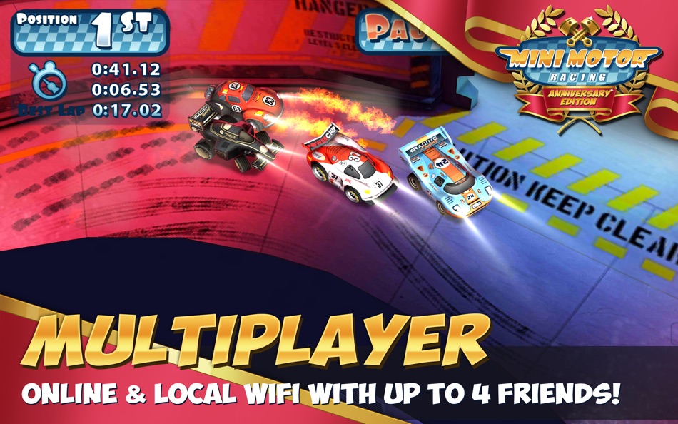 #5. Mini Motor Racing (macOS) 由: The Binary Mill