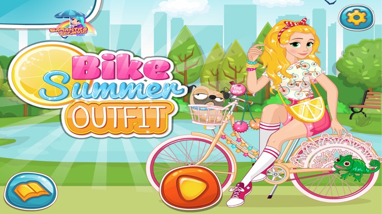Bike Summer Outfit - Girl game