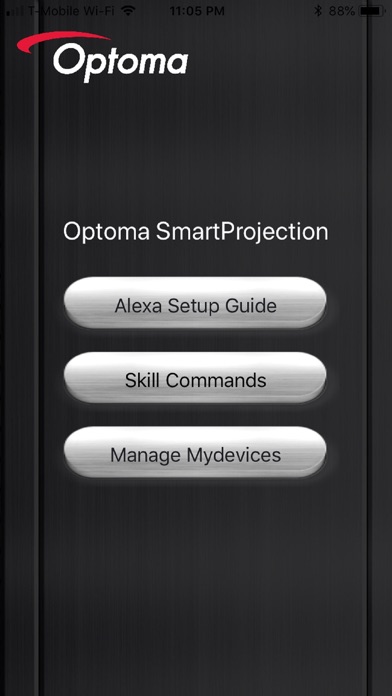 Screenshot #1 pour Optoma - SmartProjection