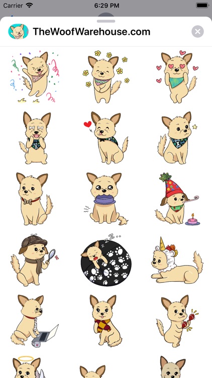 Dog Stickers by Woof Warehouse