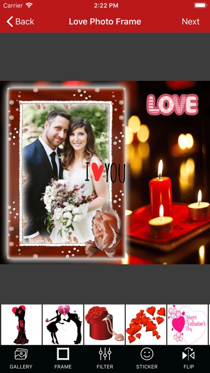 Beautiful Love Photo Frames screenshot-3