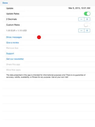 Captura de Pantalla 5 Currency FX XE + Mex$ Exchange iphone
