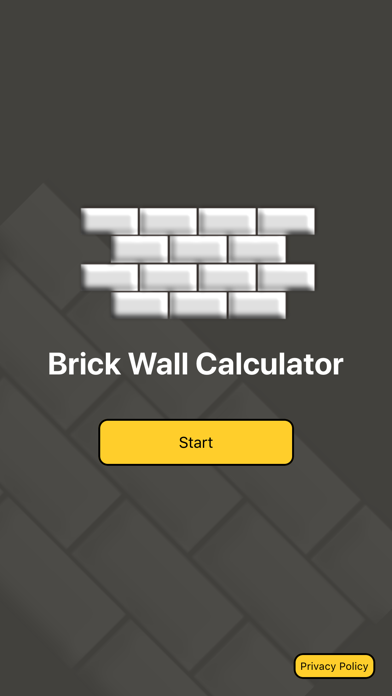 Brick Calculator / Wall Build Screenshot