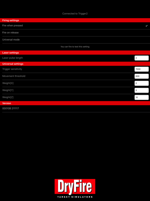 Screenshot #4 pour DryFire Trigger Unit