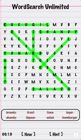 Word Search Unlimited Freeのおすすめ画像3