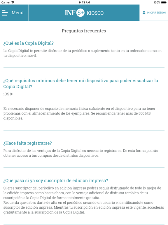 Screenshot #5 pour Kiosco Diario Información
