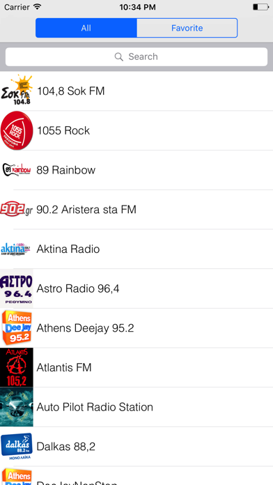 Screenshot #1 pour Radio Grèce
