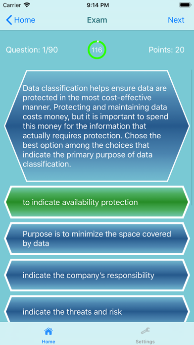 CISSP Exam 1500 Questions screenshot 2