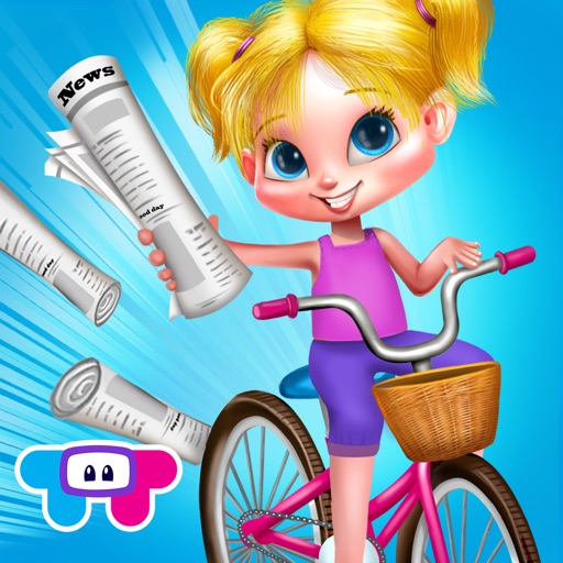 Paper Girl Crazy Day iOS App