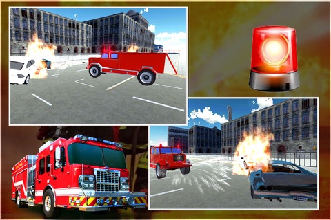 911 Fire Rescue Truck screenshot 2