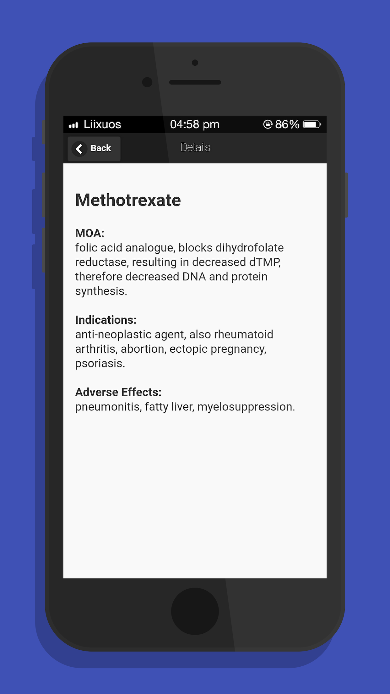 100 Essential Drugs screenshot 4