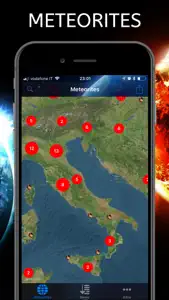 Meteorites screenshot #1 for iPhone
