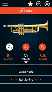 trumpet tuner iphone screenshot 3