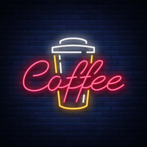 Coffee Moji Quotes Sticker App icon