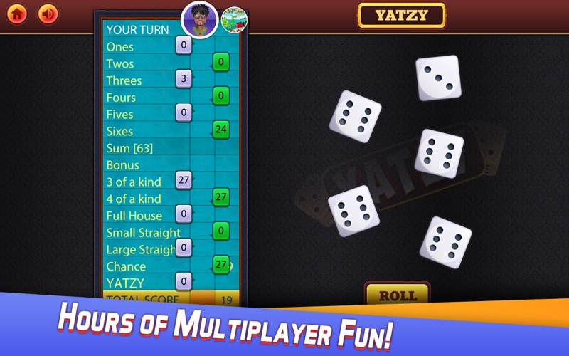 Yatzy: Classic Dice Game screenshot1