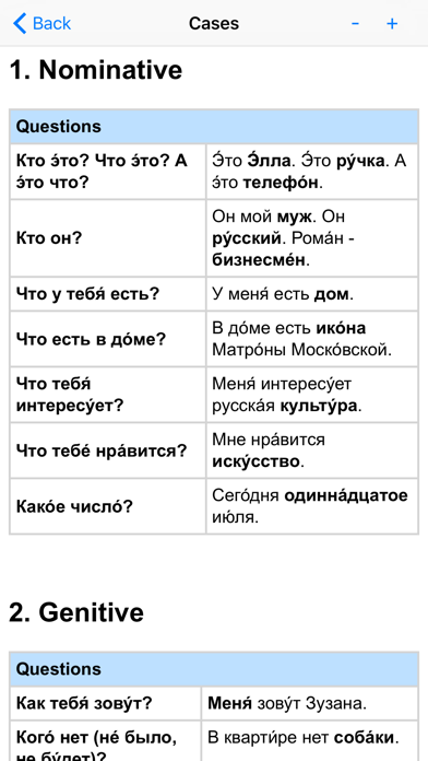 Screenshot #3 pour Russian Grammar - Learn Easy