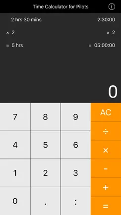 Time Calculator For Pilots iPhone image 3