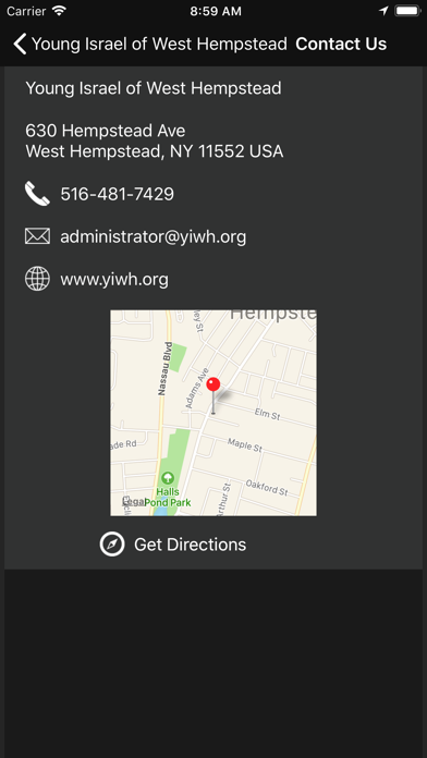 Young Israel of West Hempstead Screenshot